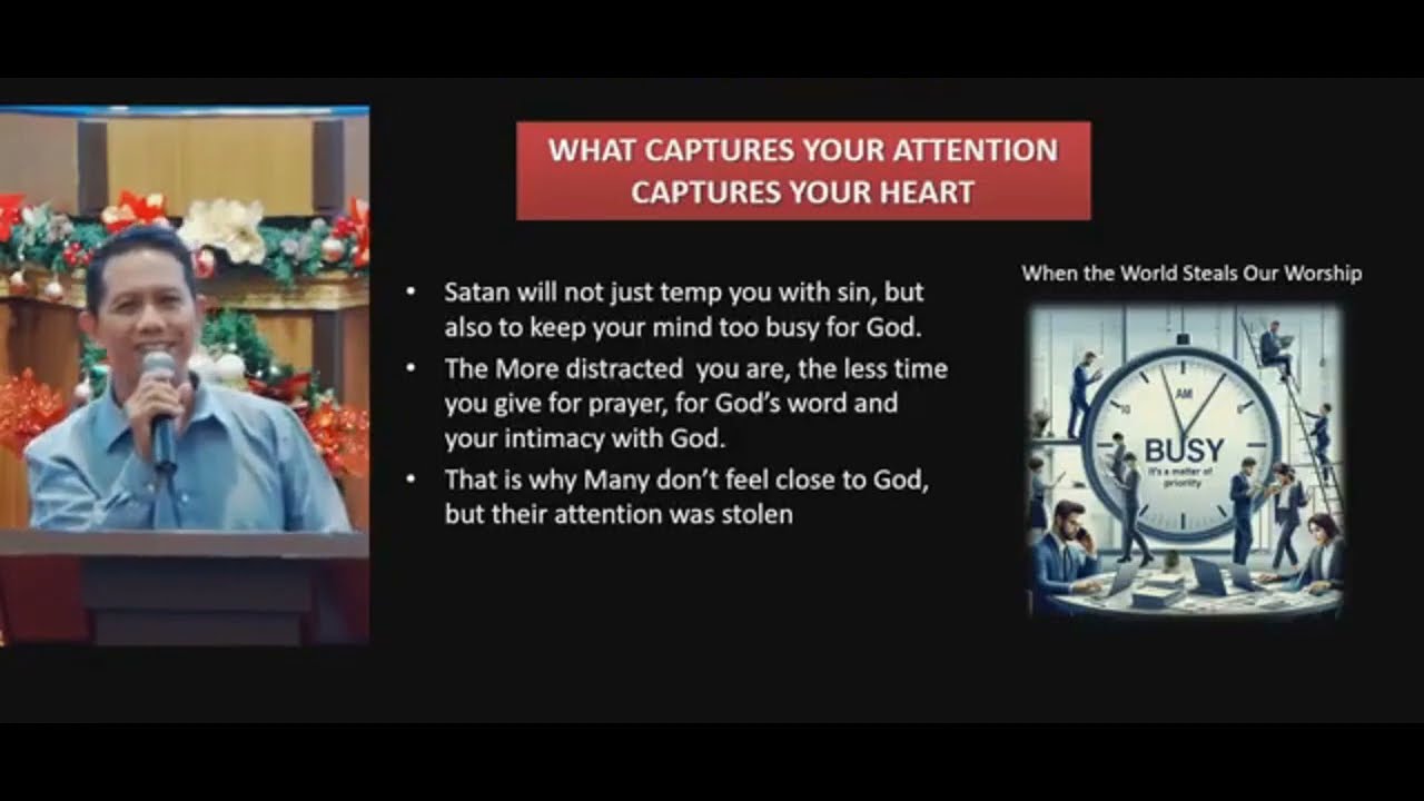 THE TRAP OF DISTRACTION