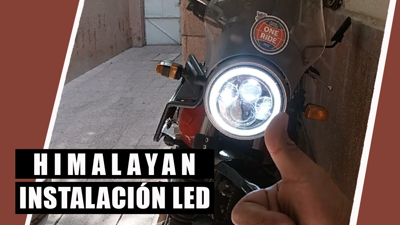 Faro LED a la Himalayan | Royal Enfield 2021