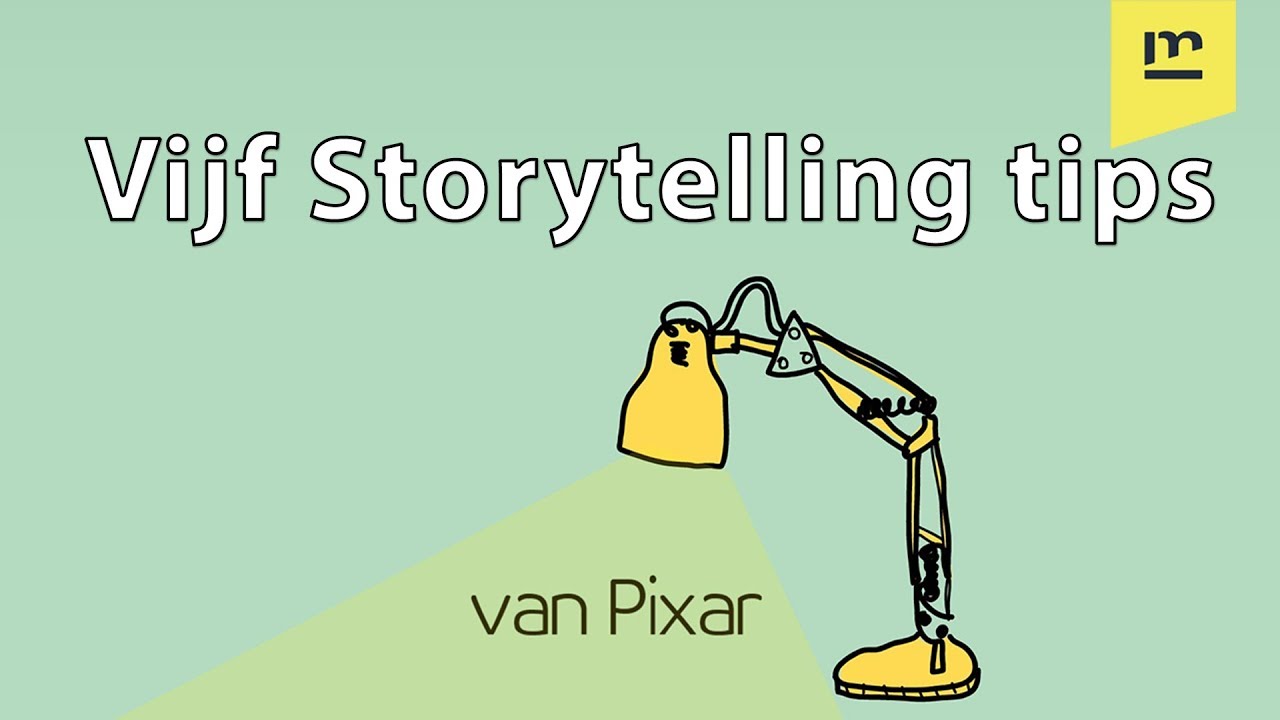 Vijf Storytelling-tips van Pixar