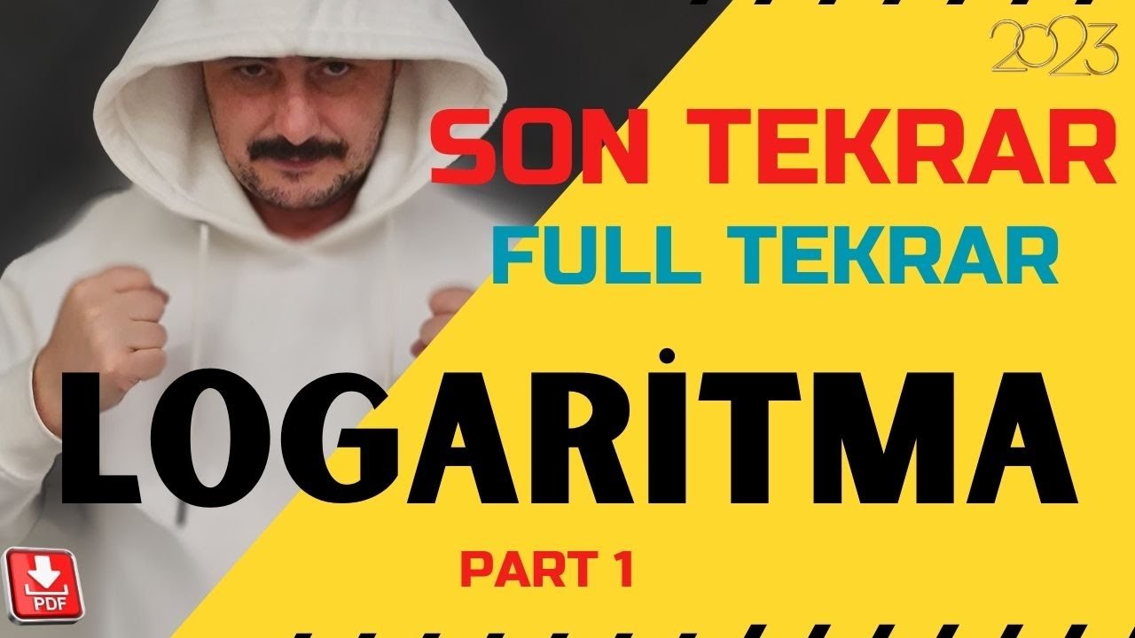 Logaritma Full Tekrar | Logaritma Son Tekrar Part 1 |  AYT Matematik Tekrar