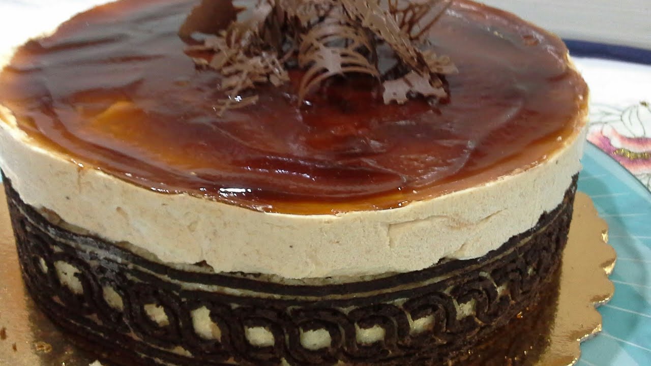 تحلية راقية لشهر رمضان الكريم /الجزء الثاني موس الكراميل من مطبخ سلسبيل / Entremet