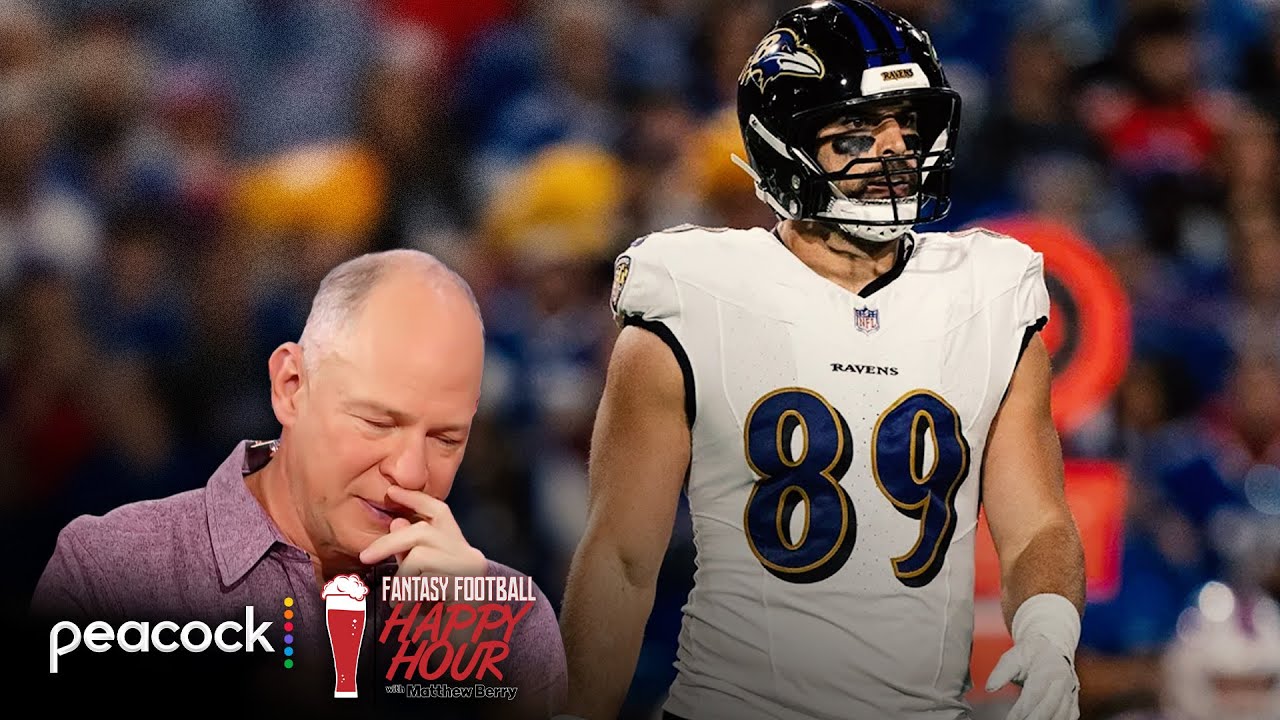 Ravens TE Mark Andrews not trustworthy fantasy option | Fantasy Football Happy Hour | NFL on NBC