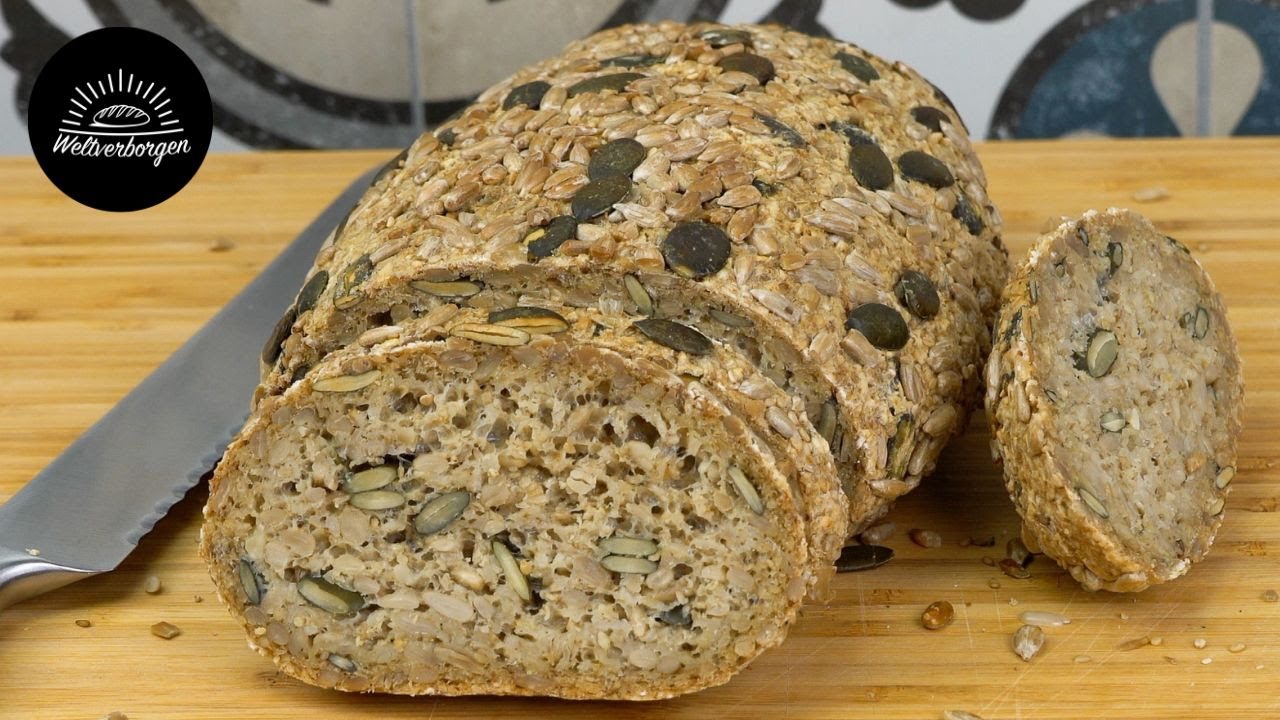 Ein Brot aus Kernen und Haferflocken, dass so weich ist, als h&auml;ttest du mit Mehl gebacken!