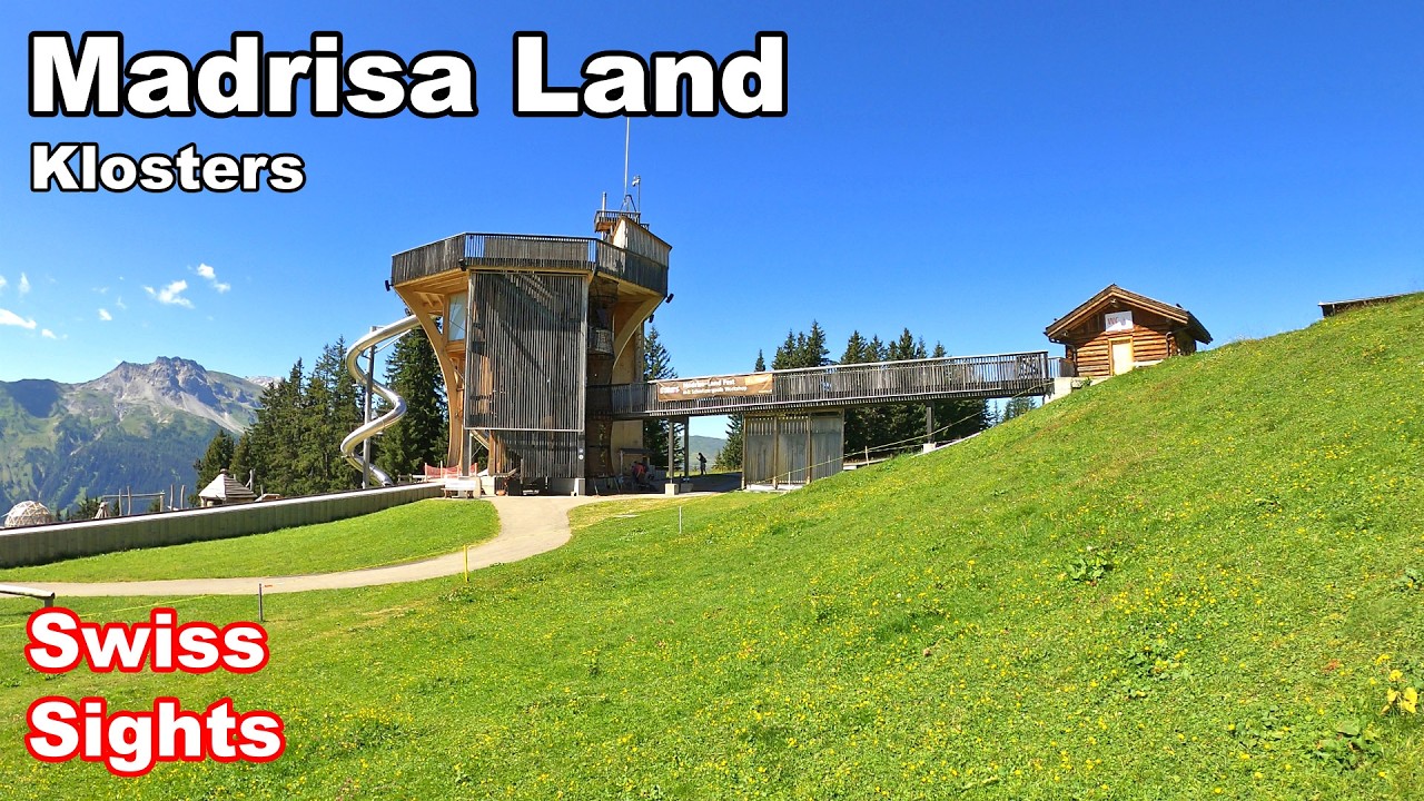 Madrisa Land Wonderful Klosters Switzerland 4k Summer