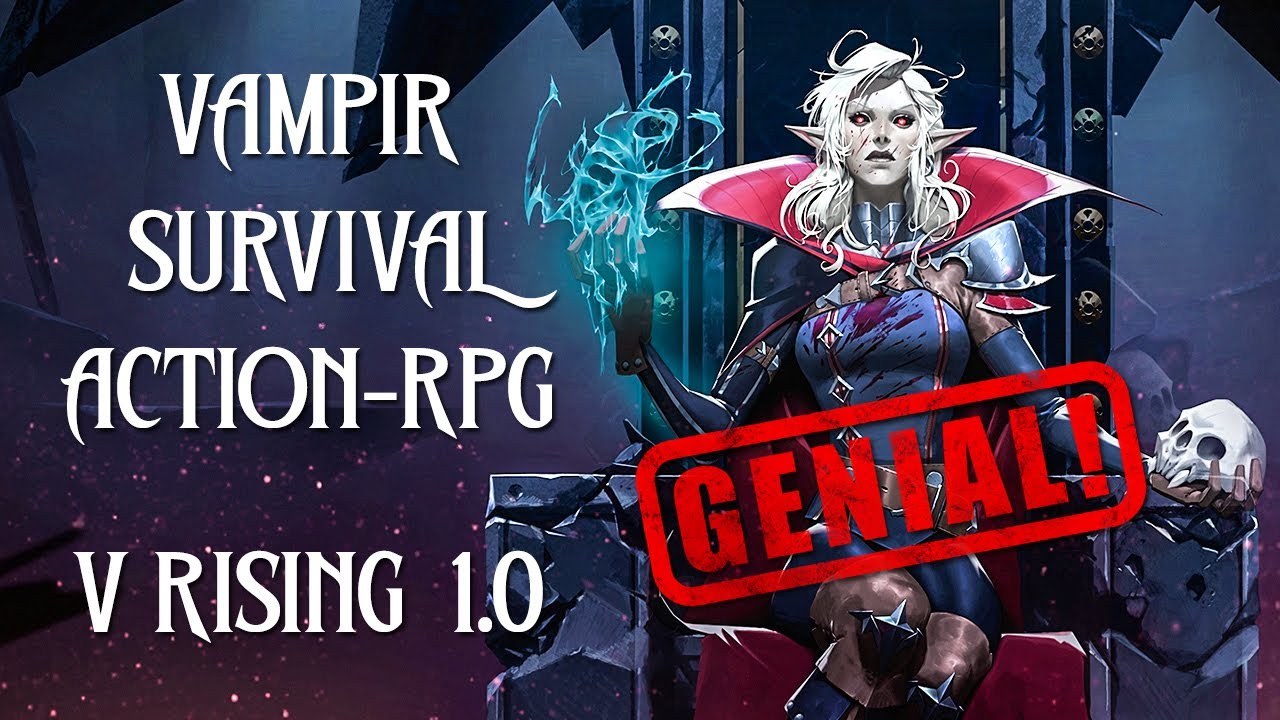 V RISING Gameplay Deutsch - Verpasst NICHT dieses geniale Action-RPG!!! - Let's Play