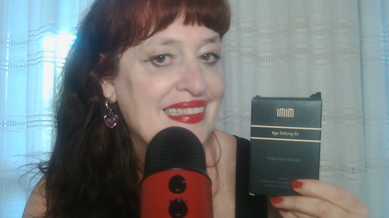 SKINCARE OCCHI IMIM E SFOGLIO TRE GIORNALI GRAZIA-ITA ASMR