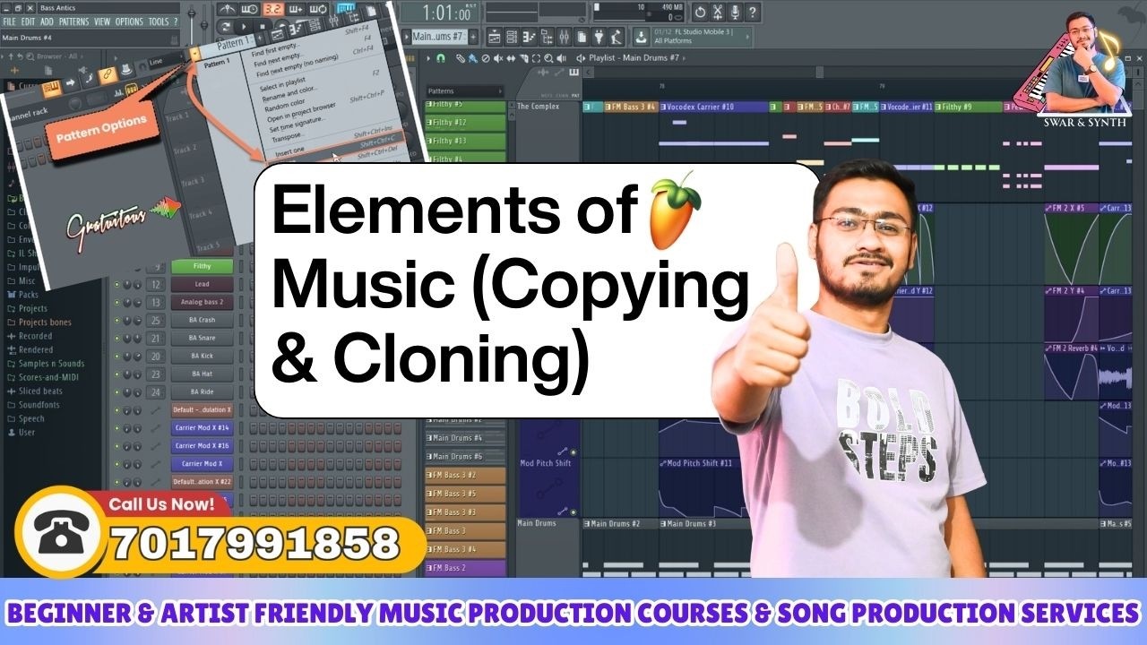 Elements of Music Copying & Cloning in FL Studio || Easy Techniques  for Beginner Musicians