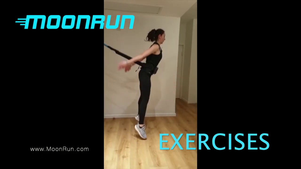 MoonRun : Exercises of Suspension MoonRUNNING trainer (ATHELITE Sports 精英運動)