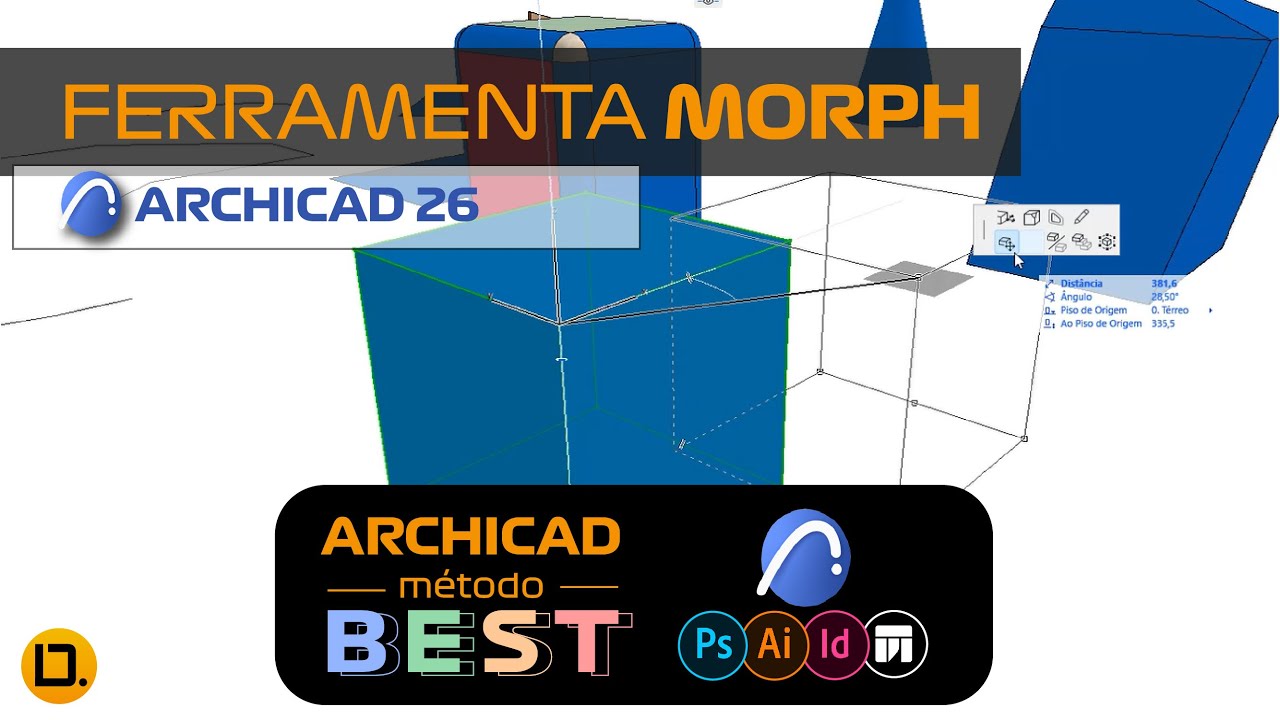 ARCHICAD 26 - FERRAMENTA MORPH | DIGITAL.ARQ