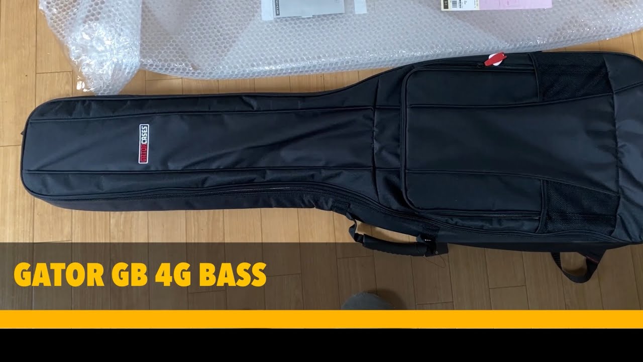 GATOR GB 4G BASSソフトケース　レビュー