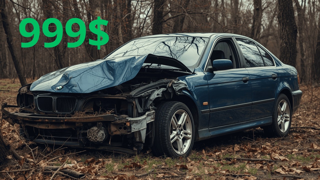 Full restoration of a BMW e39 for $999 — this project is crazy!
