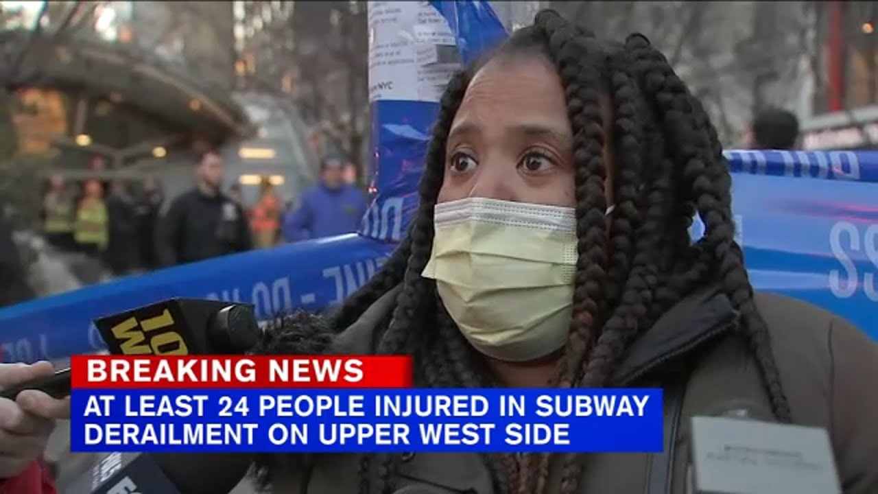 Passengers describe emotional experience after subway train derailment
