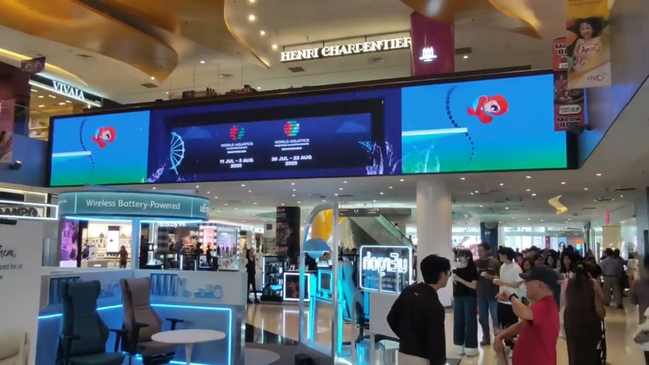 wac @ vivocity megascreen 