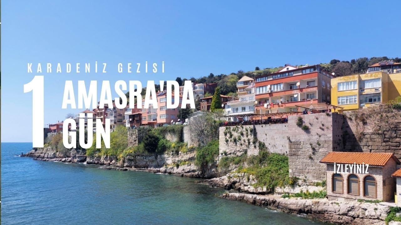 Kısa Bir Amasra Turu | Amasra'ya Denizden Bakış