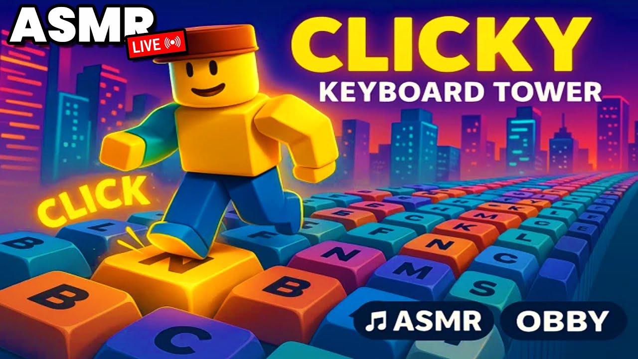 ASMR | Roblox Clicky Keyboard Tower