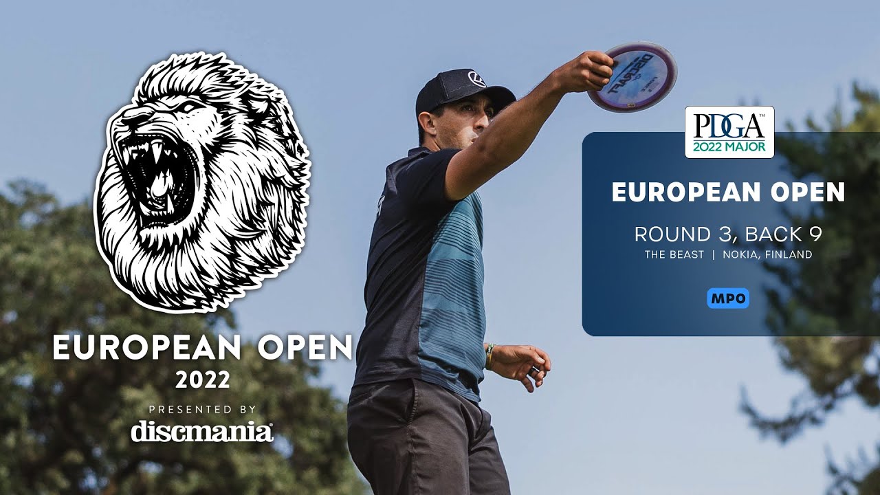 Round 3, Back 9 | European Open | MPO Lead | McMahon, McBeth, Kramer, Anttila