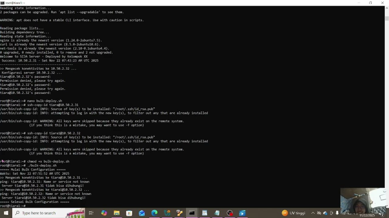 Tugas video sysadmin