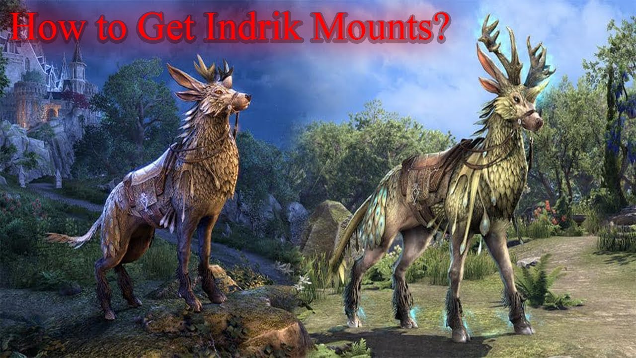 How to Get Indrik Mounts in Elder Scrolls Online (ESO Guilds)