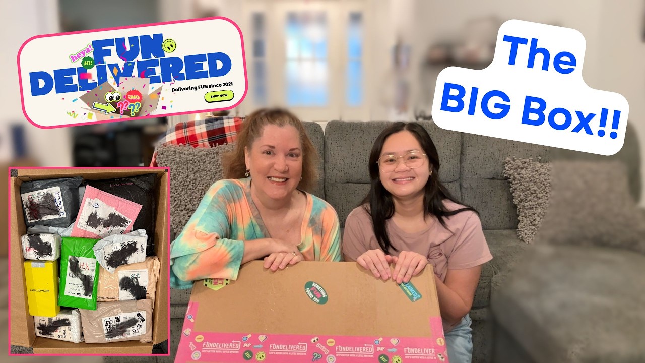 FUN DELIVERED!! 🤑The BIG Box! $1100 Of items!! Let's Go !!!😍 Part 1