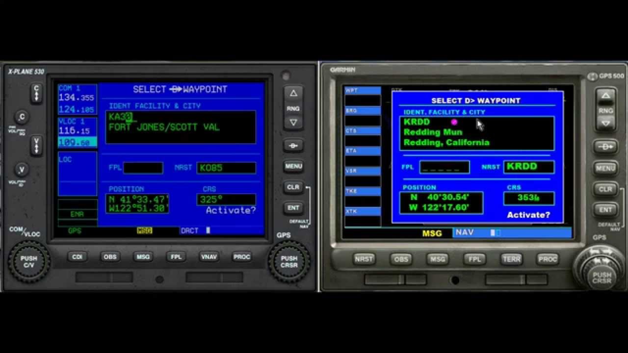 How to Use the Garmin 530 GPS in X Plane 10 - Tutorial Part 3