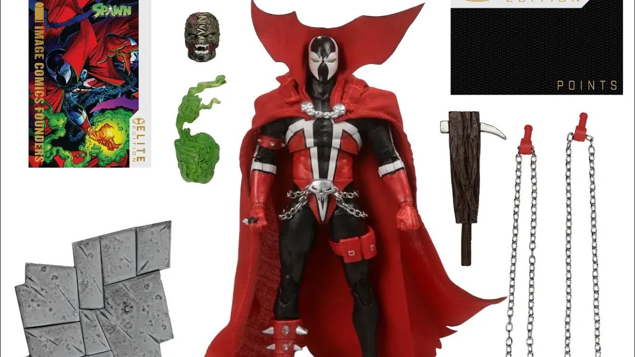 Компания Mcfarlane Toys представила фигурку Спауна из серии Elite Edition.