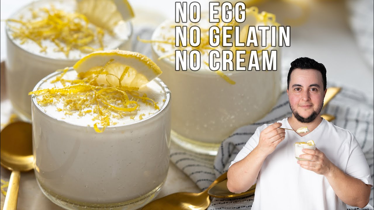 Easy 3-Ingredient Lemon Mousse