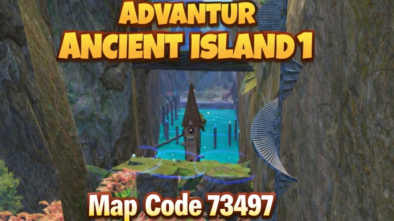 Bgmi wow Parkour Map Code 73497 | ADVENTURE ANCIENT ISLAND 1 |#pubg #bgmi #bgmiwow #tricks 