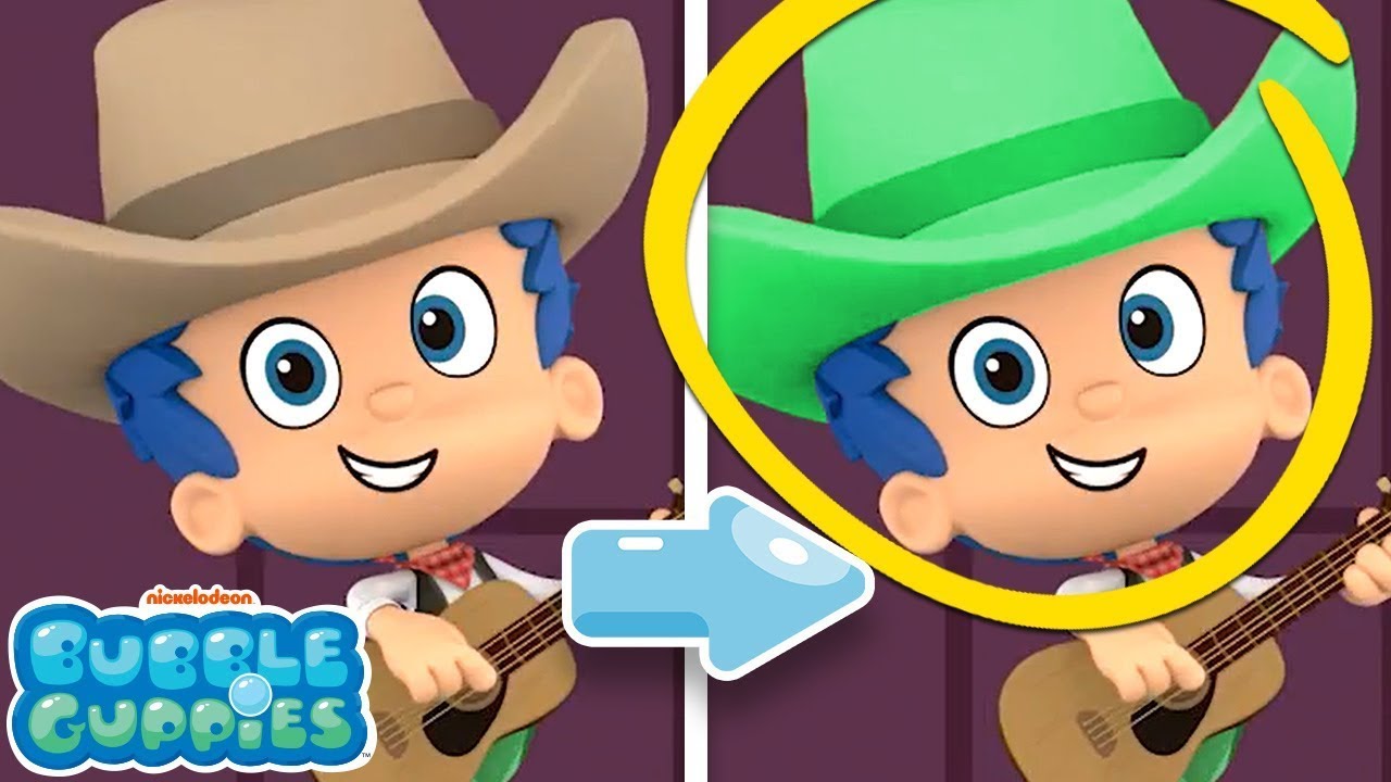 Can You Spot the Difference? 🔎 Games for Kids | Bubble Guppies