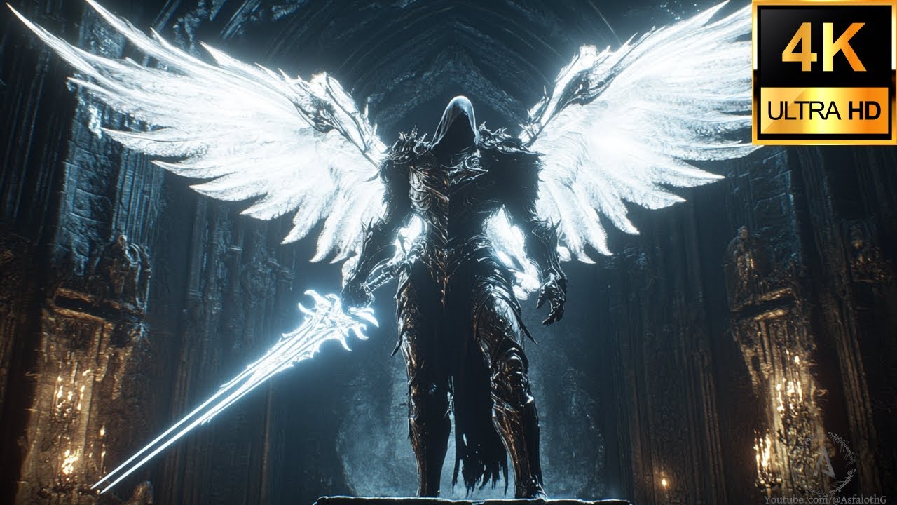 DIABLO 2 | Tyrael Vs Tal-Rasha & Diablo Full Battle Cinematic 4K 60FPS UHD