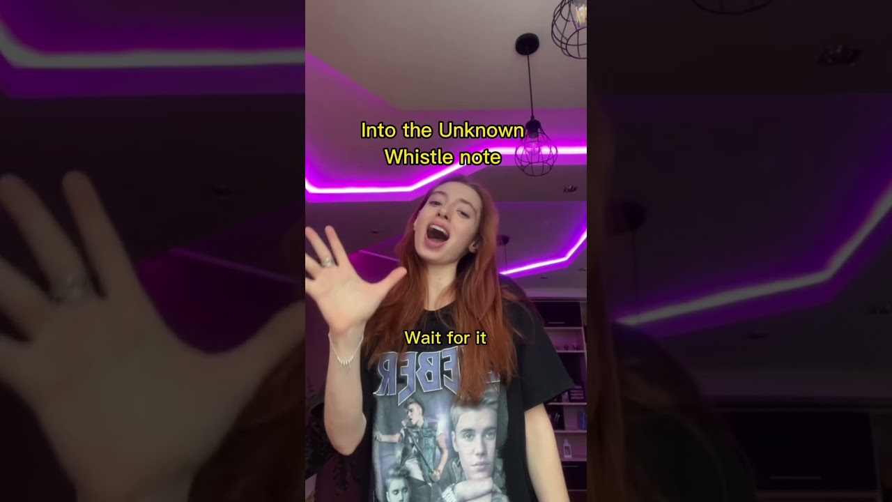 WHISTLE NOTE IN &ldquo;INTO THE UNKNOWN&rdquo; FROM FROZEN 2 #whistle#intotheunknown #coversongs #disneysongs