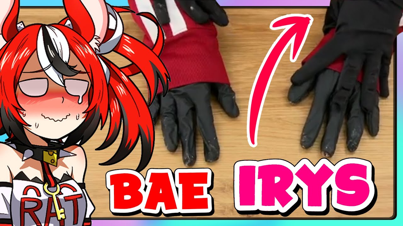 IRyS being Yabe with her Hands during offcollab