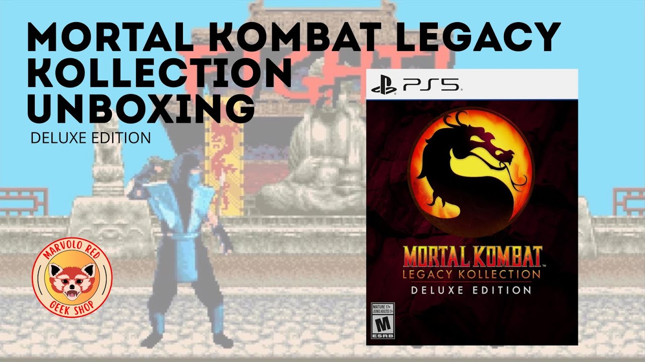Распаковка делюкс-издания Мортал Комбат | Unboxing Mortal Kombat Legacy Kollection Deluxe Edition