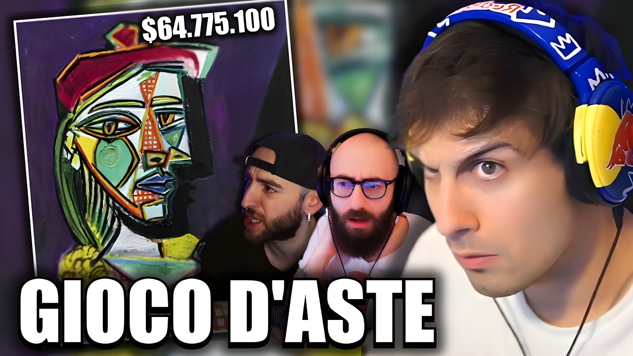 I Massimi Esperti D’ARTE, GIOCO D'ASTE Con BLUR, MARZA e PESH
