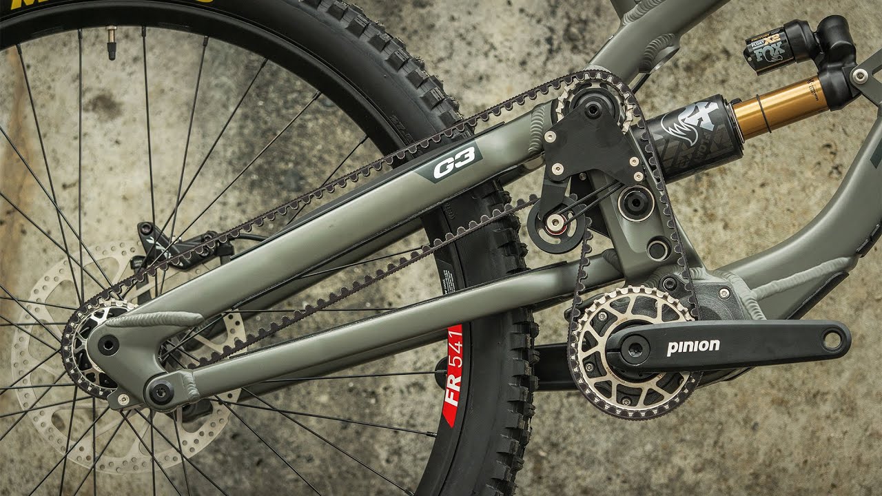 No More Chains? Gearbox & Belt Drives Take Over DH Racing – Gates, Zerode & MS Racing at Pinion HQ