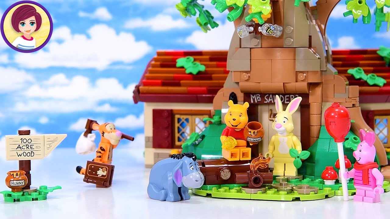 The House at Pooh Corner. This is where Winnie the Pooh lives. But in Lego 😍