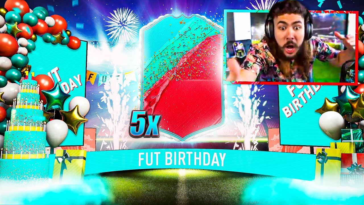 OMG I PACKED 5 FUT BIRTHDAYS!! FIFA 20