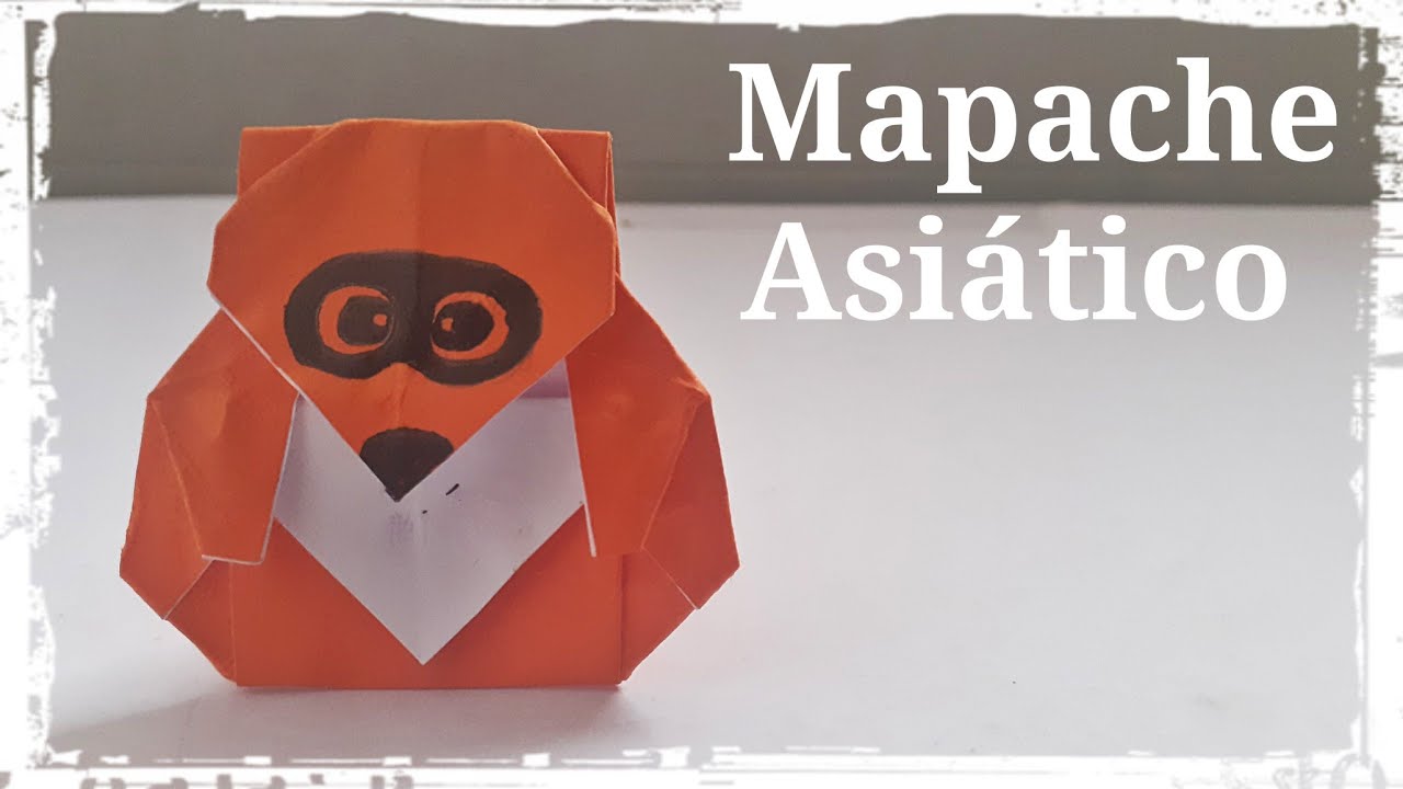 Mapache de Papel 2 - Origami