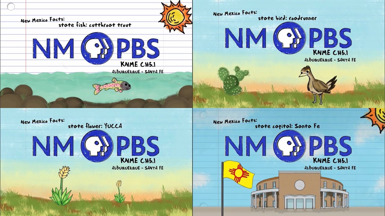 PBS Kids on NMPBS KNME-TV Station IDs and Translator Listings, 9/2020