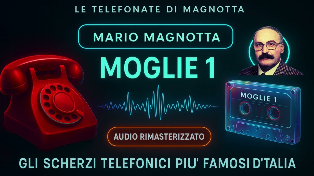 Magnotta – Moglie 1 (Prima telefonata) | Audio Rimasterizzato (HQ 2025) - Versione Integrale