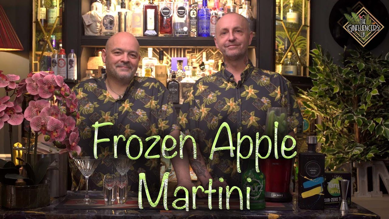 How to make a Frozen Apple Martini Cocktail  | The Ginfluencers UK