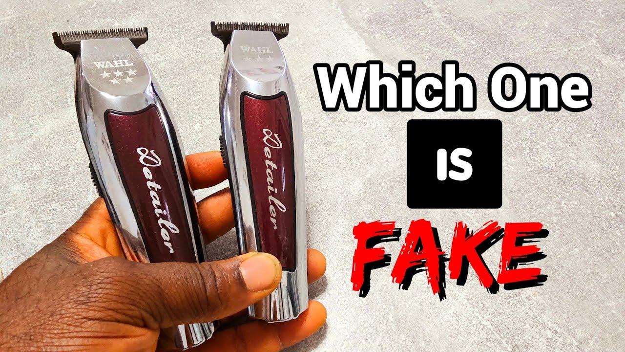 Are Both Fake Wahl Cordless Detailer❓