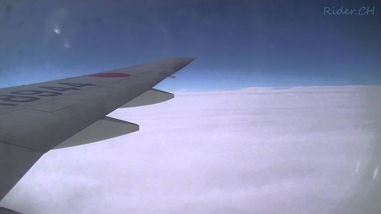 《機窓展望》伊丹空港～沖縄那覇空港　ノーカットフル動画　JAL 777-300