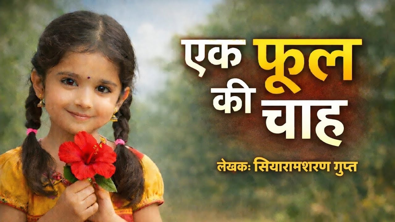 Ek phool ki chah – Line by line explanation | ISC Hindi | Kavya Manjari 