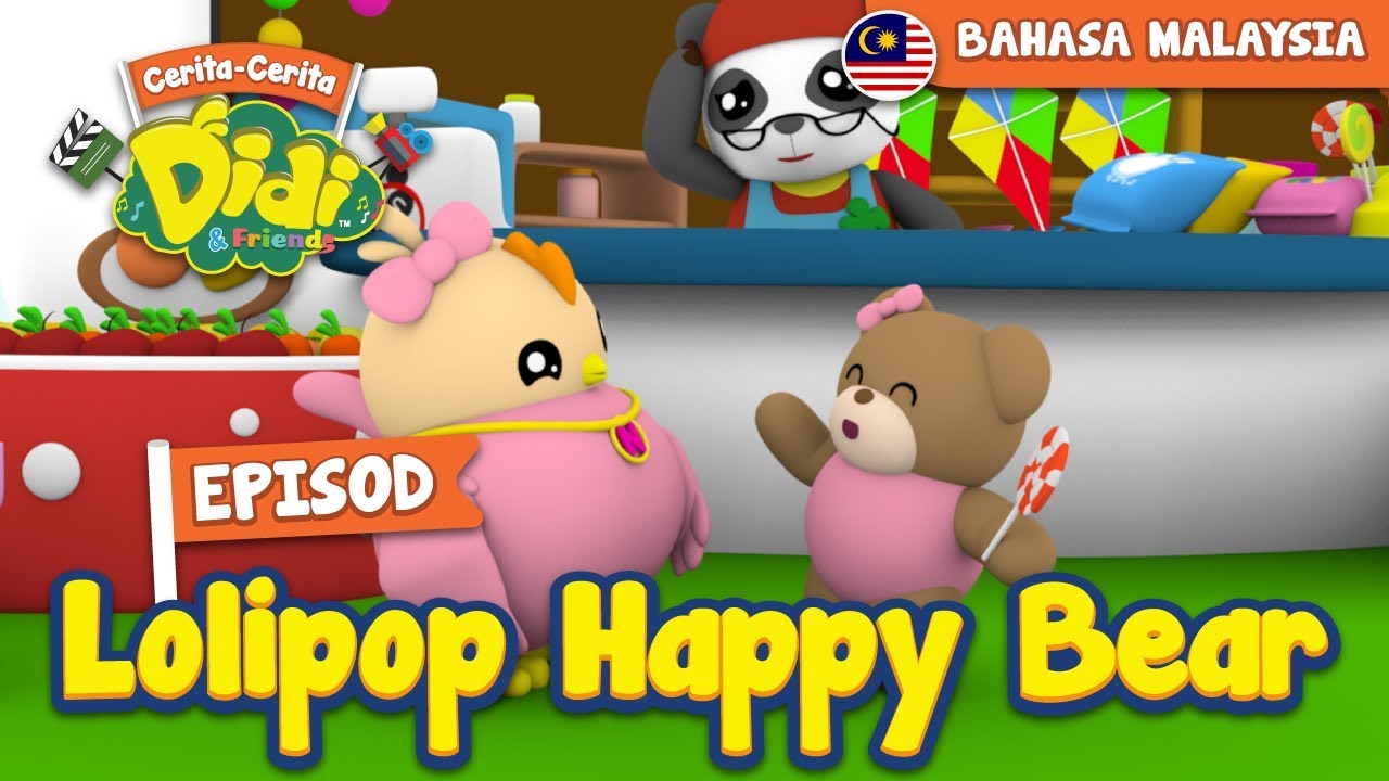 #26 Episod Lolipop Happy Bear | Didi & Friends