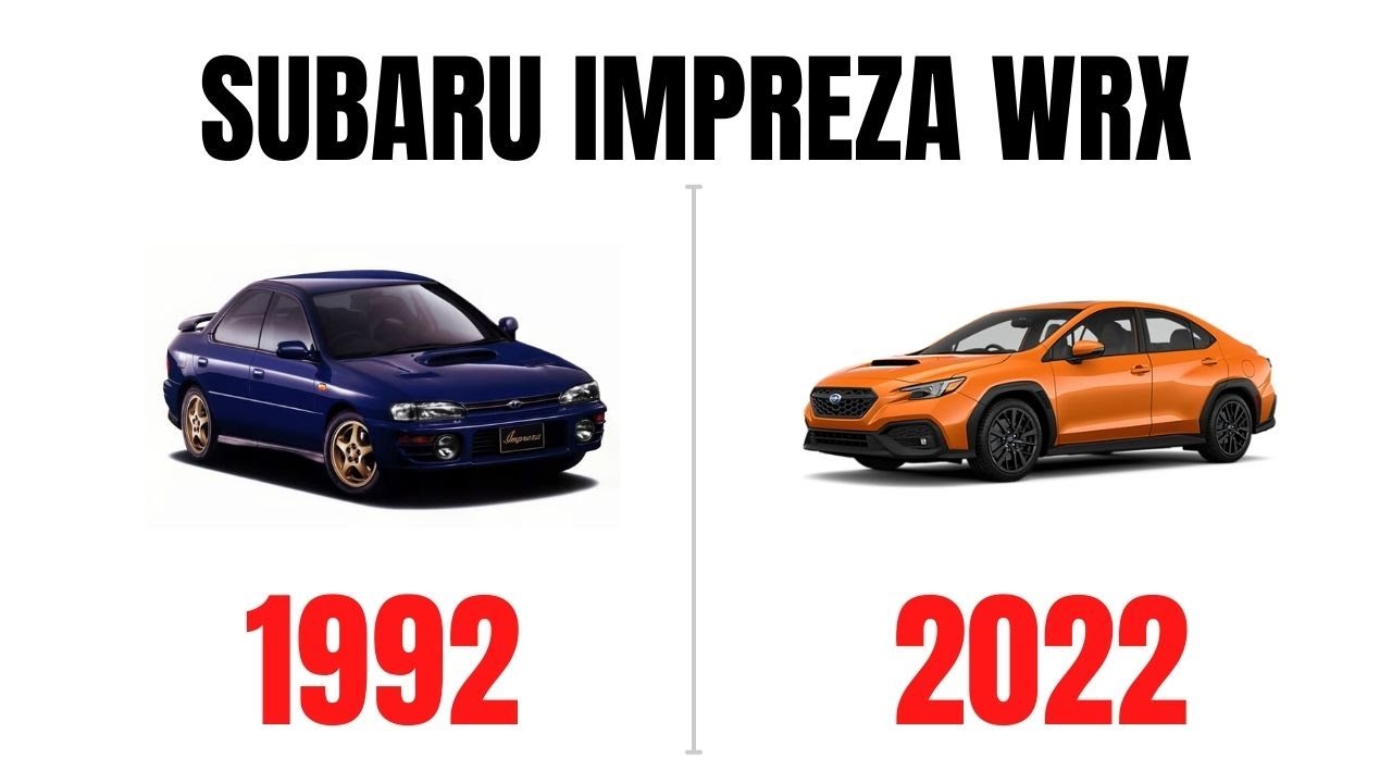 Subaru Impreza WRX  - (Evolution 2002 - 2022) - All generation - TechnoEvolution