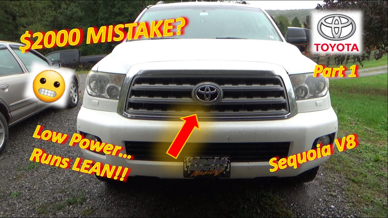 (Pt 1) $2000 MISTAKE? (Toyota V8: LOW Power-STALL-Runs LEAN-Low Fuel Pressure)