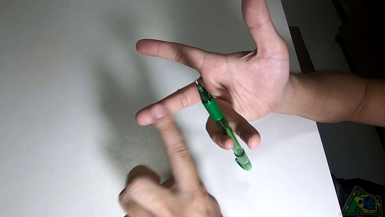 Passando a Caneta entre os Dedos - Manobra Finger Pass (FP) [Pen Spinning Aula 2] RSVP MX 20%
