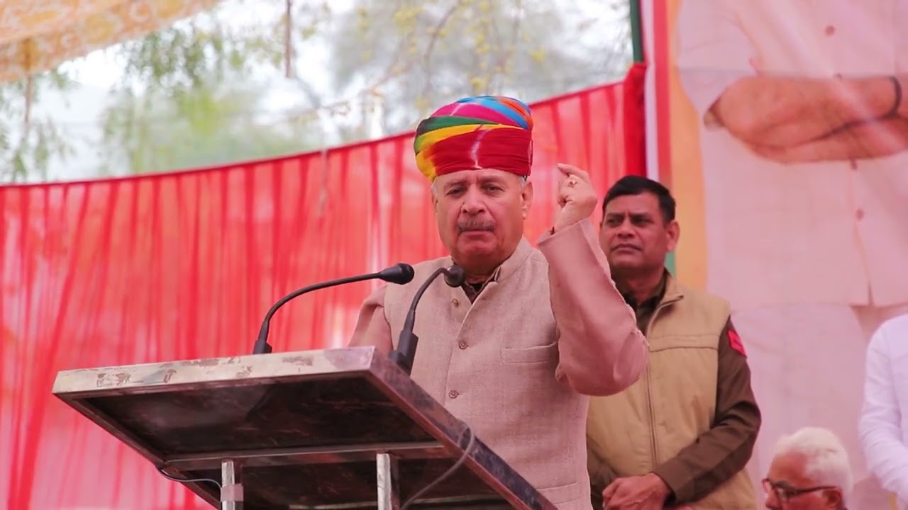 अटेली में राव इंद्रजीत सिंह का संबोधन || Rao Inderjit Singh's address at Ateli