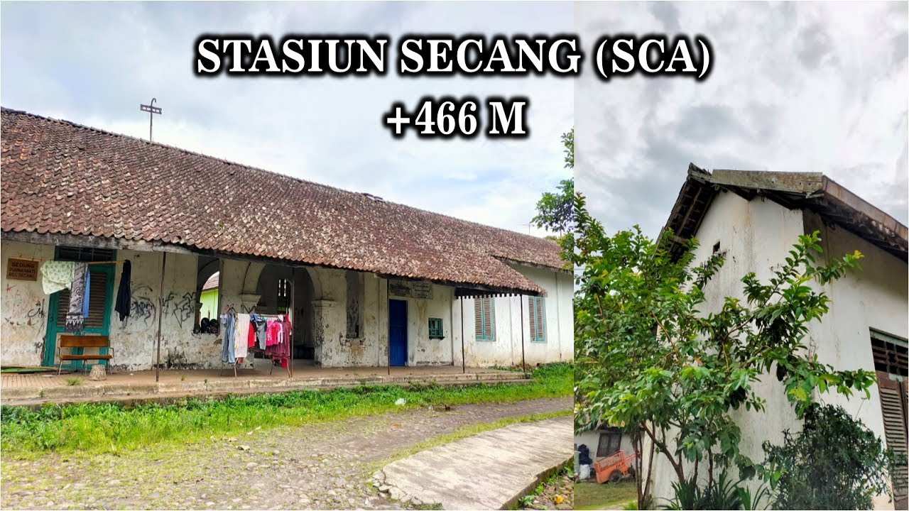 STASIUN SECANG MAGELANG - PENINGGALAN JALUR KERETA YOGYAKARTA-MAGELANG-SECANG
