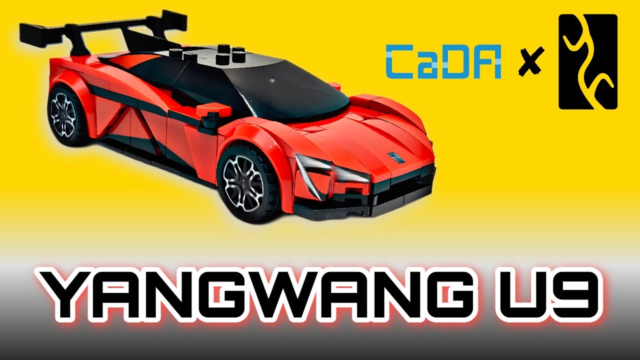 YANGWANG U9 by CADA &mdash; the Fastest HYPERCAR LEGO doesn&rsquo;t have!